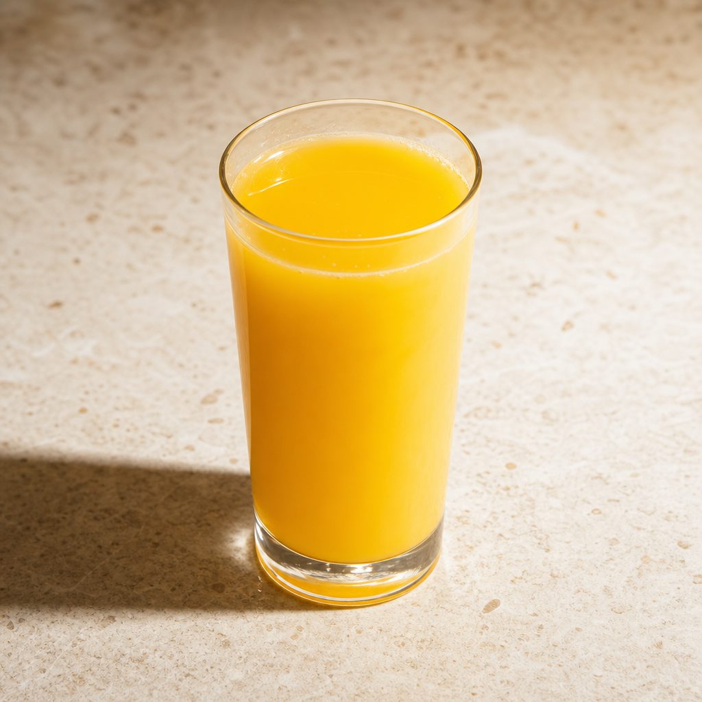 Fresh Orange Juice.
