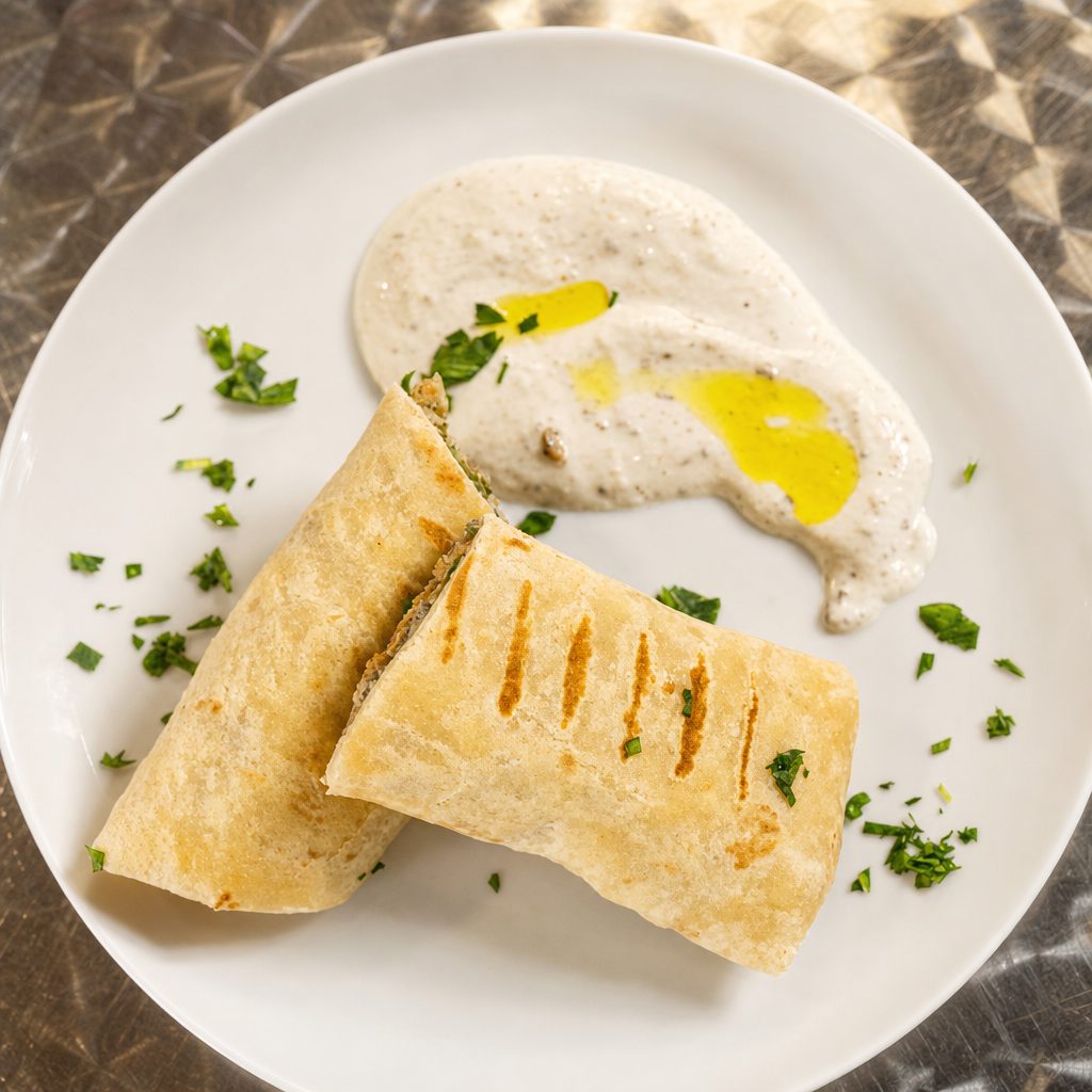 Chicken Gyro Wrap.