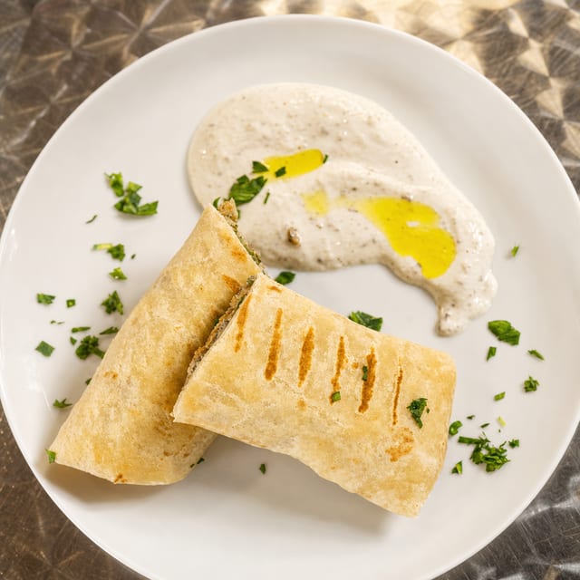 Chicken Gyro Wrap.