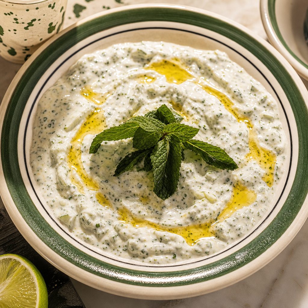 Yogurt Cucumber Salad.