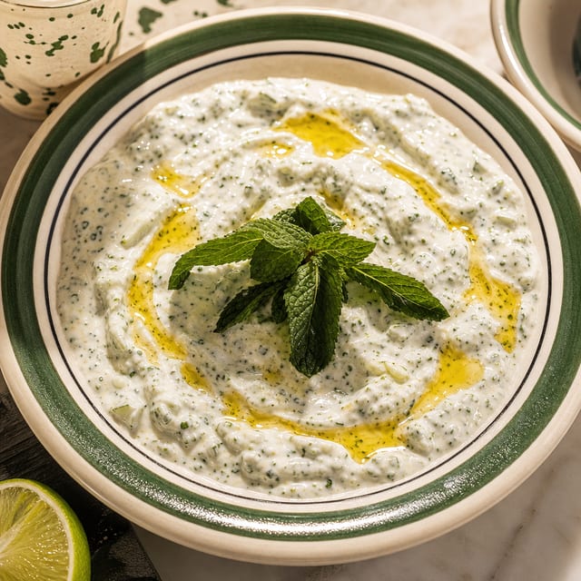 Yogurt Cucumber Salad.
