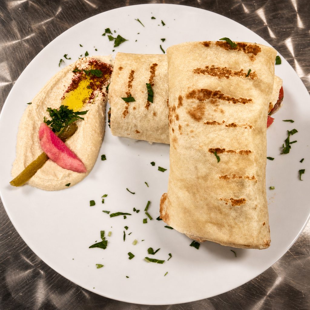 Chicken Kabob Wrap.