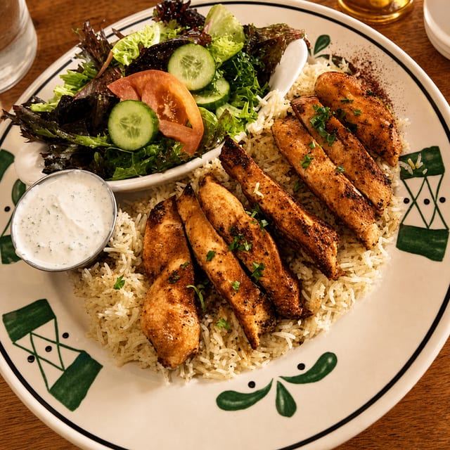 Grilled Chicken Plate.