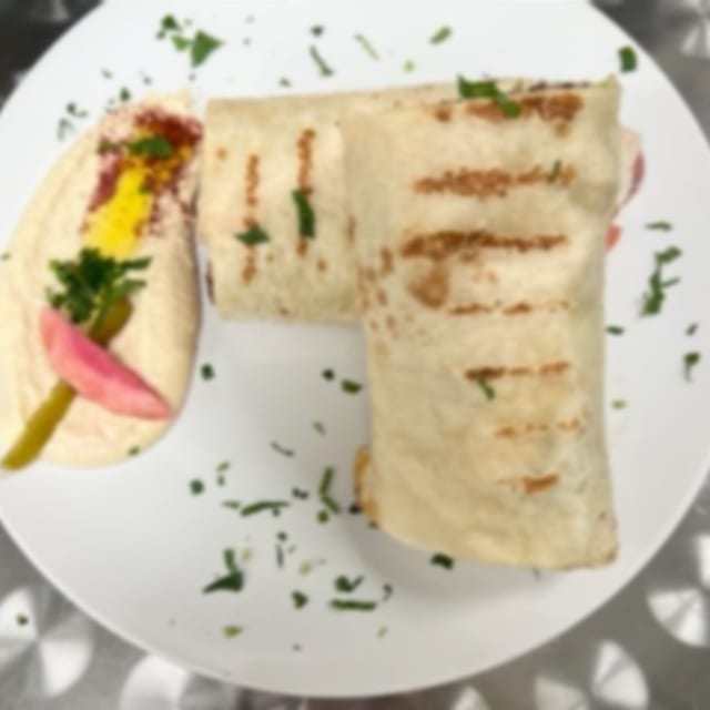 Kafta Kabob Wrap.