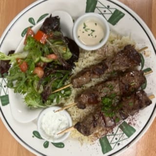 Beef Kabob Plate
