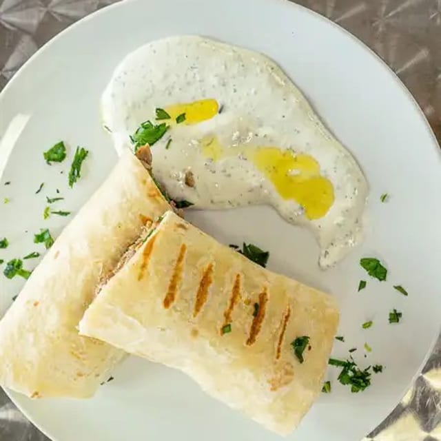Beef & Lamb Gyro Wrap.