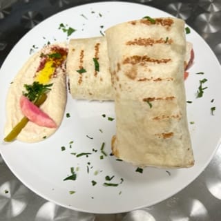 Chicken Kabob Wrap