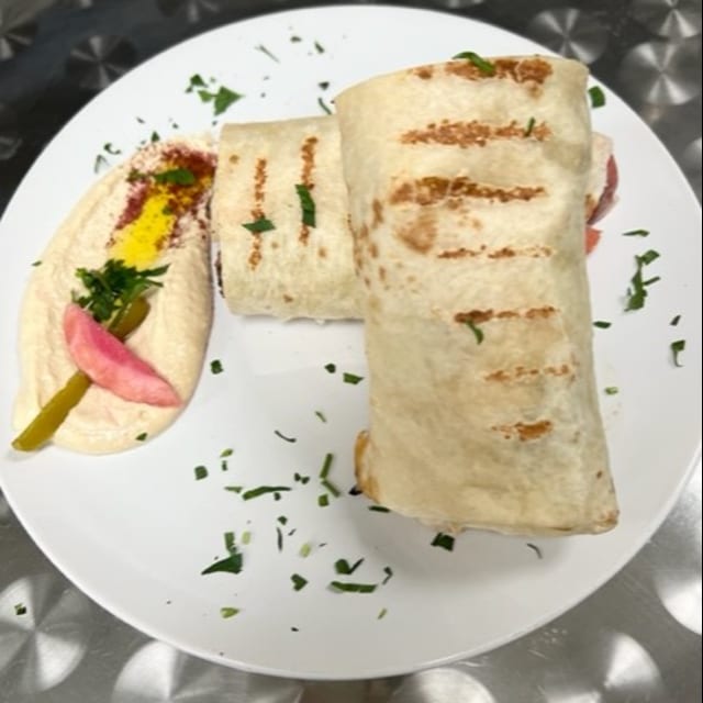 Chicken Kabob Wrap.